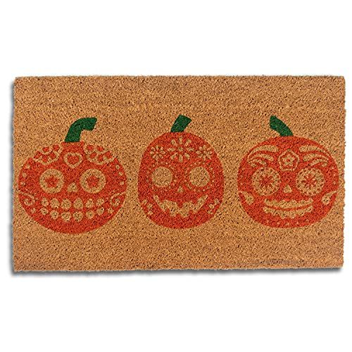 Avera Products Jack-O-Lantern Trio Coir Doormat Avera Products Jack-O-Lantern Trio Coir Doormat