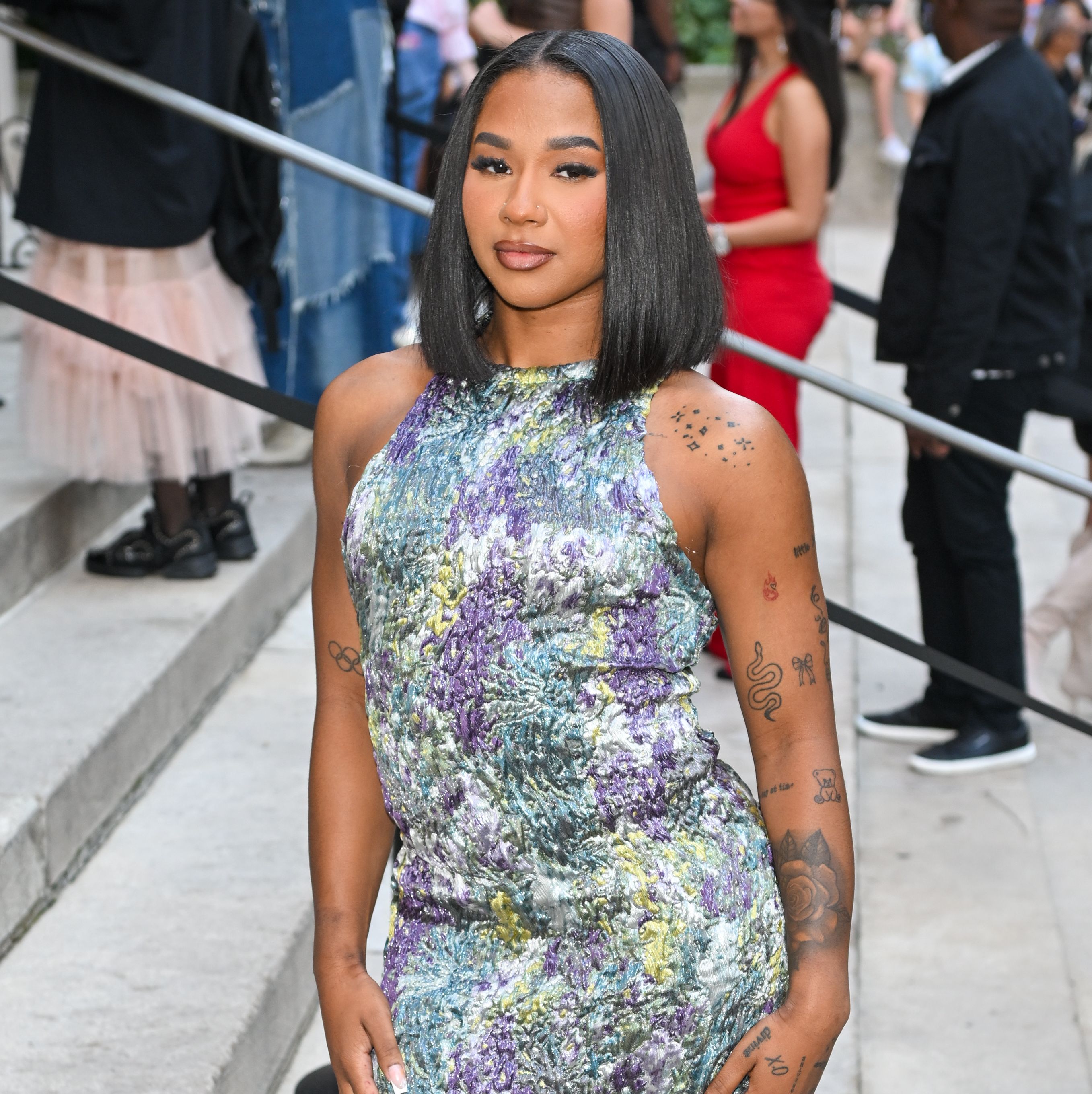 Jordan Chiles Celebrity Sightings In New York - September 13, 2025 jordan chiles celebrity sightings in new york september 13, 2025